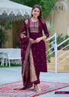 Mahiye By Pirohi Viscose Silk Banarasi Dupatta Readymade Suits